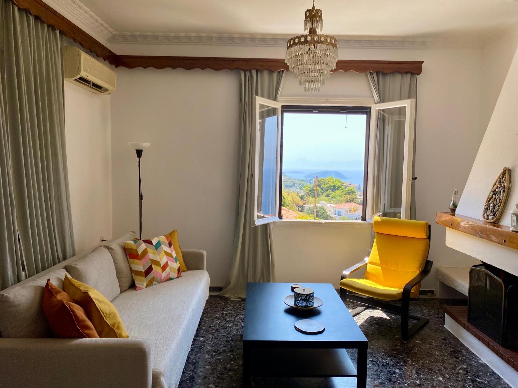 Вілла Demie And George Ηouse Loutraki  Екстер'єр фото