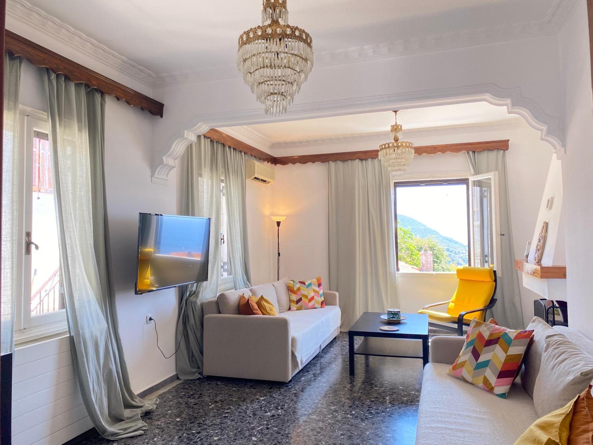 Вілла Demie And George Ηouse Loutraki  Екстер'єр фото